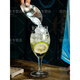 Shantou Lincun Bar Hurricane Cup ins high-looking juice cup glass cup goblet long drink cup cold drink cup cocktail cup classic hurricane cup 480ml