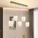 XMSJ Cream Style Light Luxury Living Room Master Light Bedroom Light French Feather Crystal Restaurant Creative Lamp 2024 New Chandelier Light Source Ra9710 Head Offline Voice