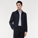 Caldenton wool and mulberry silk Caldenton shopping mall same style light luxury business casual all-match jacket for men blue-N6 XL/52/175/100A