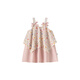 INSBOBO Girls Skirt 2026 Summer New Children's Dress Baby Suspender Skirt Girls Fashionable Summer Dress Flower Pink 80