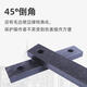 Sanqihu high-precision 000-level marble flat ruler granite parallel ruler equipment installation inspection parallel ruler ruler 2 sides ordinary 500*100*50mm