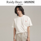 Raidy Boer Raidy Boer/Raidy Boer Zero Three Joint 2026 Summer Men's Basic Printed T-Shirt 700480 White L /175/50