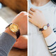 Casio (CASIO) watch couple watches, simple pair of steel belt watches, MTP-1183Q-9A_LTP-1183Q-7A