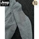 JEEP SPIRIT American functional spring and autumn outdoor stand-up collar cardigan zipper sweatshirt casual sports knitted fleece jacket men's base atomic gray S