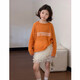 SEVEN BOBI No. 7 Children's Warehouse Girl Ballet Style Mesh Cake Skirt Spring and Summer New Layered Three-dimensional Puffy Skirt Trendy Off-White Ready in Stock 130 cm