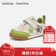Balabala children's shoes children's outdoor shoes for boys and girls 2026 new spring and autumn mesh breathable and comfortable sports shoes non-slip shoes green tone 00344 23 (foot length 14)