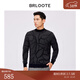 Brloote Basulan wool blended sweater warm contrasting jacquard bottoming sweater for men black regular 165/88A (46)