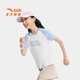 ANTA children's T-shirt girls' wear 2026 summer new product quick-drying simple and comfortable Yunrou cute casual short T cotton sugar white-1 120