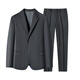 Shanshan suit 100 pure wool men's slim professional formal suit business anti-wrinkle wear-resistant men's clothing