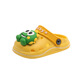 G.duck Little Yellow Duck Summer Cute Cartoon Breathable Anti-slip Children's Croc Shoes Baotou Dual-Purpose Household Men's and Women's Children's Slippers Pink 18-19 Sizes Inner Length 11.5CM