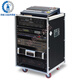 Customized 12U amplifier cabinet speaker 6U mixer 8U simple switching cabinet 16U customized server flight case 12U cabinet (3 layers)