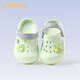 Balabala children's sandals new summer baby boy anti-kick girl breathable sandals baby shoes boys soft bottom beach shoes honeydew melon grass green 24 inner length 16cm suitable for feet 15-15.5cm long
