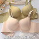 Seamless underwear for women, thin, large breasts, small, auxiliary breasts, anti-sagging, wire-free large size push-up bra, round breasts, light gray 75A 34BC