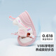 Minibala (minibala) children's shoes, baby toddler shoes, summer new children's anti-collision soft bottom toe box shoes, infant and toddler cushioning walking shoes, pink size 19, suitable for feet 10.7-11.5cm long