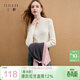 Sancai 2025 new winter half turtleneck sweater base layer slim long sleeves with pullover M