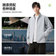 Romon Stand Collar Jacket Men's Outdoor Soft Shell Easy Care 2026 Spring New Fashion Versatile Casual Top Light Beige M (170) Recommended 105-125 Jin Jin equals 0.5 kg
