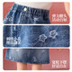 ASK JUNIOR children's skirt summer middle and large children's embroidered denim skirt girls half skirt teenagers A-line skirt