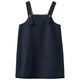 Haqi Children's Clothing Spring and Summer Children's Suspender Skirt Korean Style Tibetan Blue College Style Sleeveless Dress Girls Spring Clothing 2026 New Tibetan Blue 110