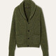 Loro Piana Nuoyou Piana LP men's knitted cardigan button sweater coat trendy jacket top 2026 new dark green 48