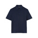 Loro Piana/Noyo Piana LP men's Tremezzo Polo shirt pure cotton knitted lapel short-sleeved pullover 2026 new navy blue (W000) XS