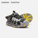 BALABALA balaOne children's shoes, children's sandals, boys' and girls' sports shoes, 2026 summer new outdoor shoes, gray and black tone 00429 30 (foot length 18.3-18.7/inner length 19.6)