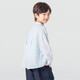 Duojia Boys Casual Shirt Summer Small Stand Collar Children's Lightweight Breathable Jacket Simple High-end Versatile Children's Clothing Top