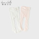 DAVE&BELLA Girls' Pantyhose 2026 Summer New Style Baby Girls' Children's Socks Children's Thin Breathable Socks Children's Stockings Pink Ready Stock 1-1.5 Years Old (Recommended Height 66-80cm)