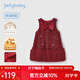 JELLYBABY high-end bow princess dress 26 new winter style girls vest dress western style big boy red 110