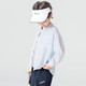 Duojia Boys Casual Shirt Summer Small Stand Collar Children's Lightweight Breathable Jacket Simple High-end Versatile Children's Clothing Top