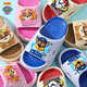 Children's slippers for girls, summer indoor home, cute small and medium-sized children, baby wear slippers for women, Paw Patrol 4586 pink every day 18, inner length 18.0cm, size 180 suitable for feet 17cm long
