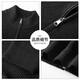 CHOCOOLATE it men's cardigan sweater jacket men's autumn and winter lazy sweater outer wear men's zipper woolen autumn wear worsted gray XL recommended 140-160Jin Jin equals 0.5 kg
