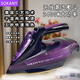 Official direct store Langfei same model German wireless handheld electric iron steam handheld iron European standard rechargeable ironing handheld garment steamer exported for home use purple European regulations (English manual) cannot be used in China