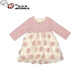 Ultraman girls spring and autumn small fragrant skirt spring 2026 new children's style spring dress baby girl princess skirt pink 90 cm
