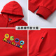 Big Mouth Monkey (paul frank) Big Mouth Monkey Sweater Women's Spring and Autumn Style Fashion Hooded Long Sleeves Western Style Age Reducing Loose Trendy Brand Student Tops Red 5XL