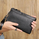 Paipao Jue Herrenhandtasche Top Schicht Cowide Weiche Handgrabung Tasche Freizeit Multifunktion Clutch Hüllkurve Geburtstagsgeschenk