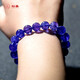 Chujia Collection Tanzanite Bracelet Women's Heart of the Ocean Purple Sapphire Crystal Gemstone Single Circle Bracelet Jewelry Gift 13mm