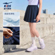 Hongxing Erke children's clothing children's skirt girls 2026 summer new quick-drying high-elastic skin-friendly pleated skirt sports skirt blue black 130