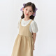 Semir children's shopping mall same style dress summer vacation two-piece skirt bow fashion contrast color female 285225265015