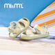 M1&M2 Spanish children's shoes, children's sandals, color matching, fashionable summer new beach shoes for boys and girls, outdoor function, black, size 20, suitable for feet 12~12.5cm long