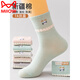 MiiOW 10 Pairs of Cute Socks for Women Spring and Autumn Style Mid-Tube Pure Cotton Bow Cute Lace Middle School Students Summer Mid-Short Socks Women’s Pure Cotton Sports Socks Main Image Style 2790 Combination One Size 5 Pairs (35-40 Codes)