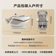 荣泰（RONGTAI）按摩椅家用全身按摩全自动太空舱2026十大按摩椅品牌荣泰官方旗舰店零重力电动按摩沙发A50Plus A50Plus钻白色