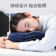 Green Source U-shaped pillow nap pillow back cushion pillow memory foam stomach sleeping pillow airplane travel train car headrest royal blue