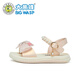 BIG WASP BIG WASP children's shoes girls sandals summer cushioning comfortable soft sole breathable girls princess beach shoes children's shoes pink 26