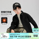 Zuoxi Boys' Velvet Shirt Autumn and Winter 2025 New Children's Shirt Jacket Thickened Boy's Long Sleeve Brown 110
