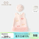 Fanlie VOONLIE girls' small fragrant dress winter style children's velvet princess vest dress one-year-old baby dress winter pink 80 cm