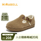 Mirabell Birkenstocks Children's Velvet Warm Soft Soled British Cotton Shoes Brown 28