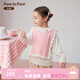 PawinPaw new products 50% off PawinPaw cartoon bear children's clothing 25 autumn and winter new baby girl two-piece vest shirt Pink pink/25 110