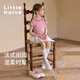 Little Naive Girls' Lace Mesh Tube Spring and Summer Calf Cotton Socks White 14 years and over (for adults)