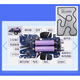 Shang Silicon Valley Smart Car 51 Single Chip Tracking Car (with supporting learning tutorial) 51 Smart Car (Blue) + Tracking Track_0.8x1.14
