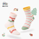 Bambi trendy socks children's socks summer thin mesh breathable boneless mid-calf cotton socks BB25024 14-16 size